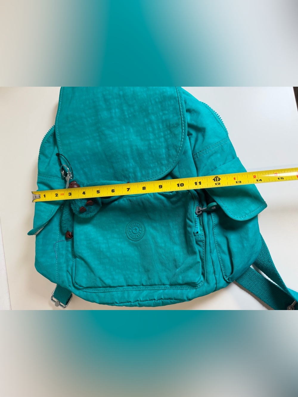 Kipling Ravier Backpack in Breezy Turquoise - Picture 11 of 12